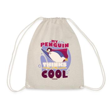Mon pingouin pense que je suis cool - Sac de sport léger - nature - Devant