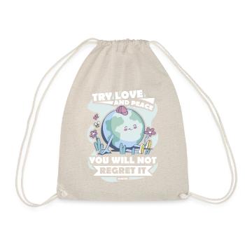Planet Earth Gift Children - Drawstring Bag - nature - Front