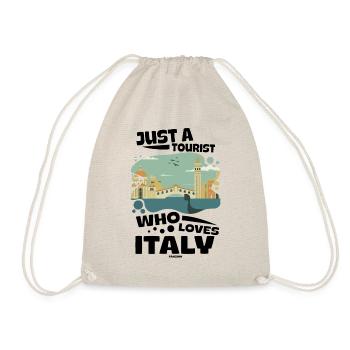 Italy - Drawstring Bag - nature - Front