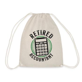 Accountant Bookkeeper Accounting - Turnbeutel - Natur - Vorne