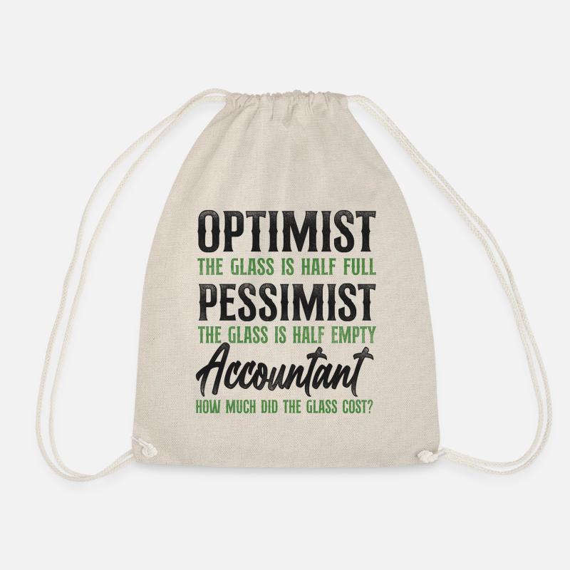 Accountant Bookkeeper Accounting - Turnbeutel - Natur