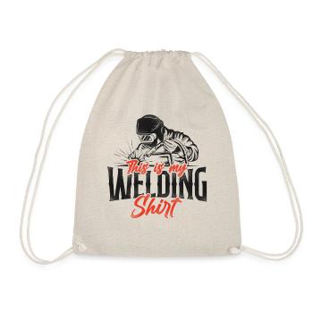 Soudage soudeur vintage C’est mon - Sac de sport léger - nature - Devant