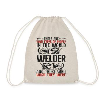 Welder Welding Vintage There Are - Turnbeutel - Natur - Vorne