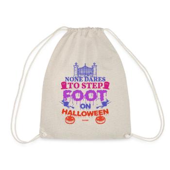 creepy Halloween saying - Drawstring Bag - nature - Front