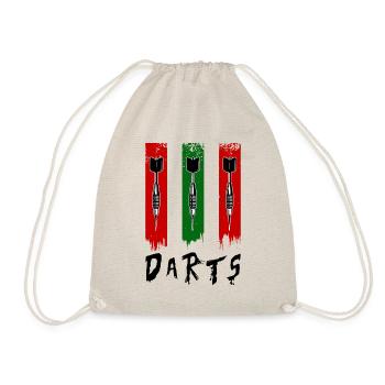 Fléchettes Fléchettes Joueur de fléchettes Cadeau de fléchettes - Sac de sport léger - nature - Devant