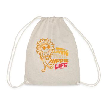 Sunflower vit la vie hippie - Sac de sport léger - nature - Devant