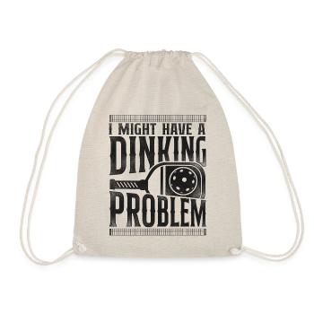 Pickleball Pun I Might Have A - Drawstring Bag - nature - Front
