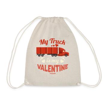 My Truck Is My Valentine - Turnbeutel - Natur - Vorne