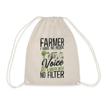 Farming Farmer Tracteur Vintage - Sac de sport léger - nature - Devant