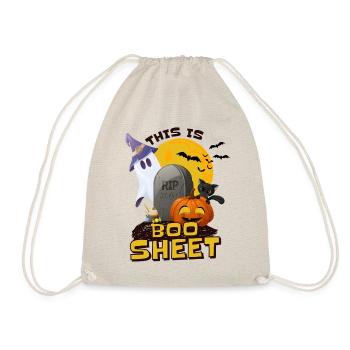 Halloween C’est le cimetière fantôme de Boo Sheet - Sac de sport léger - nature - Devant