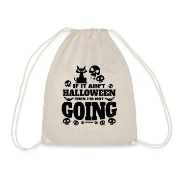 funny Halloween costume party - Drawstring Bag - nature - Front