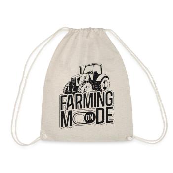 Farming Farmer Tracteur Vintage - Sac de sport léger - nature - Devant