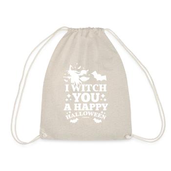 Cadeau Halloween Bat Witch - Sac de sport léger - nature - Devant