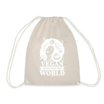 Légumes vegan maman cadeau nourriture saine - Sac de sport léger - nature - Devant