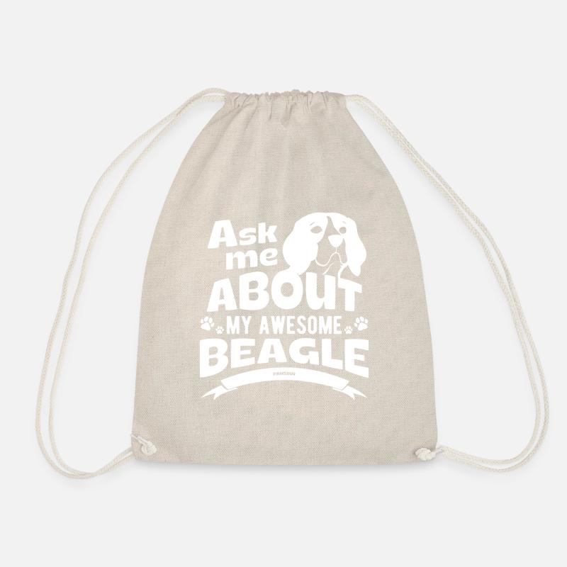 Beagle - Turnbeutel - Natur
