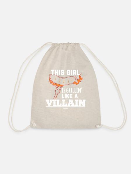 Cette fille est Grillin ́ comme un méchant - Sac de sport léger - nature