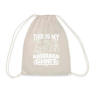 Hawaii Urlaub Aloha Sommer Hawaiian Geschenk - Turnbeutel - Natur - Vorne