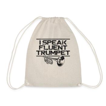 Trompettiste Vintage I Speak - Sac de sport léger - nature - Devant