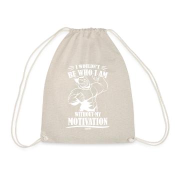 Motivation motivieren Karriere Positiv Geschenk - Turnbeutel - Natur - Vorne