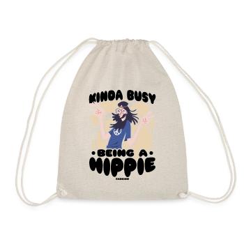 Hippy - Drawstring Bag - nature - Front