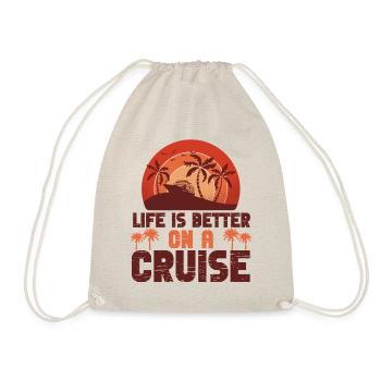 Croisière Vacances Rétro Life Est - Sac de sport léger - nature - Devant