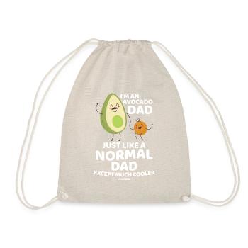 I'm An Avocado Dad Just Like A Normal Dad - Drawstring Bag - nature - Front