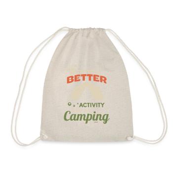 Quoi de mieux que le camping - Sac de sport léger - nature - Devant