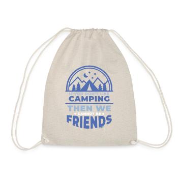 Camping Friends Drôle de dicton camping - Sac de sport léger - nature - Devant