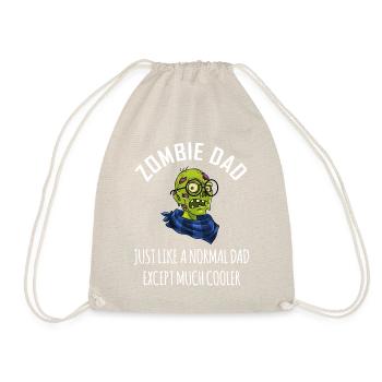 Zombie Dad Just Like A Normal Dad - Turnbeutel - Natur - Vorne