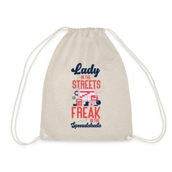 Accountant Bookkeeper Accounting - Drawstring Bag - nature - Front