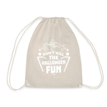 Halloween with the Grim Reaper gift - Drawstring Bag - nature - Front