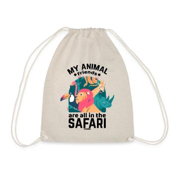 Safari - Drawstring Bag - nature - Front