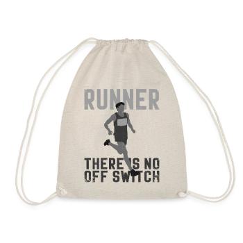 Running Runner Half Marathon - Turnbeutel - Natur - Vorne