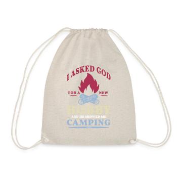 Camping Feu de camp Prière de Dieu - Sac de sport léger - nature - Devant