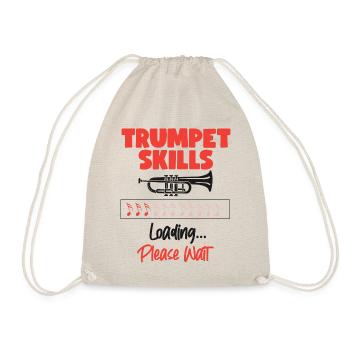 Trumpet Player Trumpet Skills - Turnbeutel - Natur - Vorne