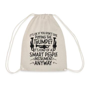 Trompettiste C’est OK si vous - Sac de sport léger - nature - Devant