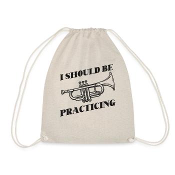 Trumpet Player I Should Be - Turnbeutel - Natur - Vorne