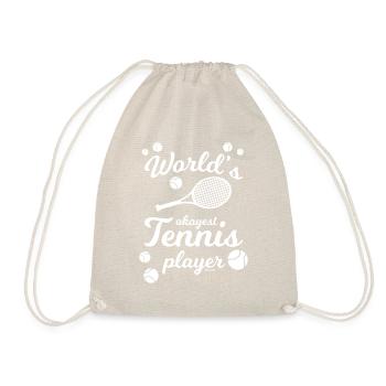 Dicton d’un joueur de tennis - Sac de sport léger - nature - Devant