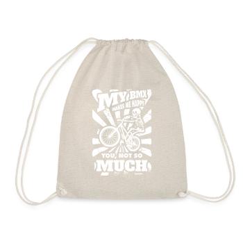 Dicton cool du motard de BMX - Sac de sport léger - nature - Devant