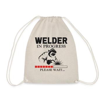 Welder Welding Apprentice Vintage - Turnbeutel - Natur - Vorne