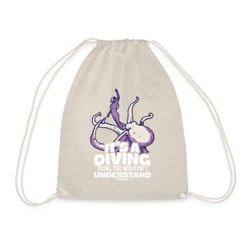 It's A Diving Thing You Wouldn't Understand - Turnbeutel - Natur - Vorne