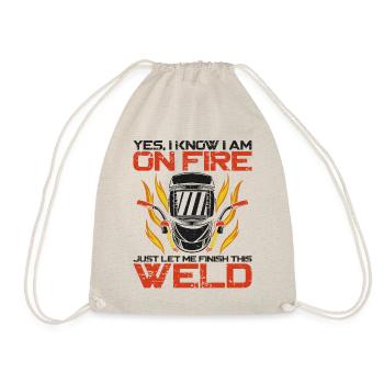 Soudeur Soudage Vintage Oui, je sais - Sac de sport léger - nature - Devant