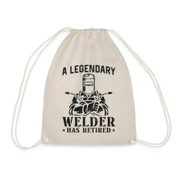 Welder Welding Retirement Vintage - Turnbeutel - Natur - Vorne