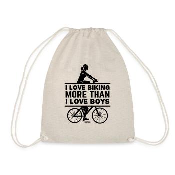 Girls' Bike Bike Tour Sport MTB - Drawstring Bag - nature - Front