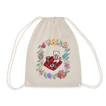 Conte de fées de pique-pour chat - Sac de sport léger - nature - Devant