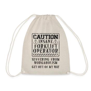 Opérateur de chariot élévateur certifié - Sac de sport léger - nature - Devant