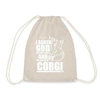 Corgi - Turnbeutel - Natur - Vorne
