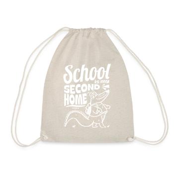 School Child Young girls School enrolment - Drawstring Bag - nature - Front