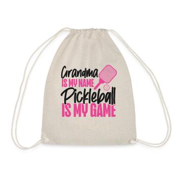 Pickleball Grand-mère Grand-mère est mon - Sac de sport léger - nature - Devant