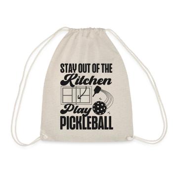 Pickleball Restez en dehors de la cuisine - Sac de sport léger - nature - Devant